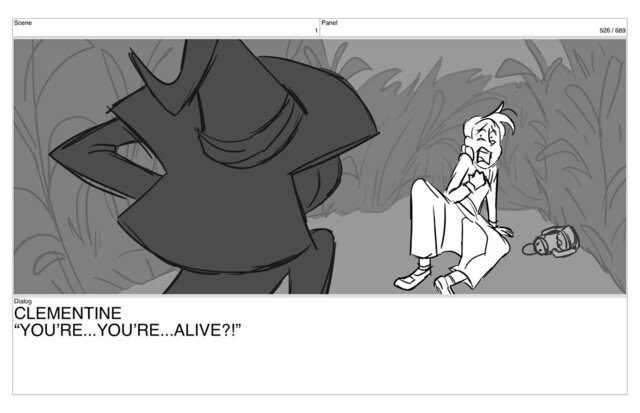 Scene
1
Panel
526 / 689
Dialog
CLEMENTINE
“YOU’RE...YOU’RE...ALIVE?!”
