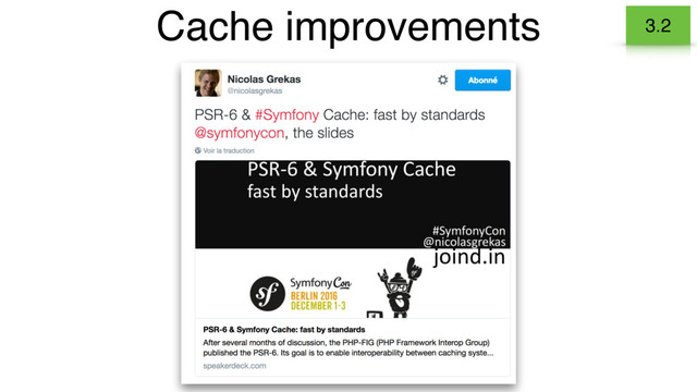 Cache improvements 3.2
