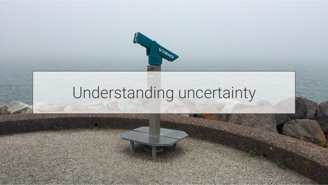 Understanding uncertainty

