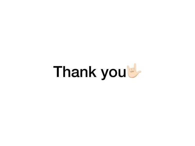 Thank you,
