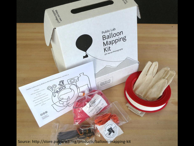 Source: http://store.publiclab.org/products/balloon-mapping-kit
