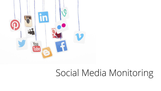 Social Media Monitoring
