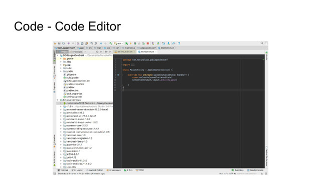 Code - Code Editor
