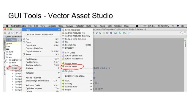 GUI Tools - Vector Asset Studio
