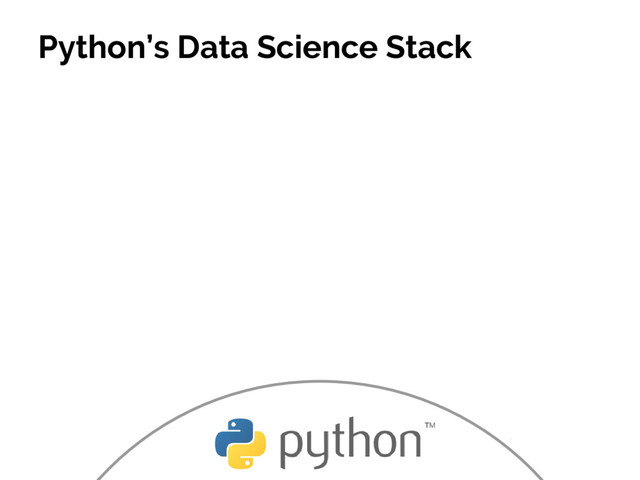 #JSM2016
Jake VanderPlas
Python’s Data Science Stack
