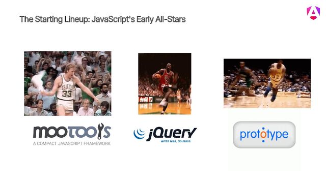 The Starting Lineup: JavaScript's Early All-Stars
