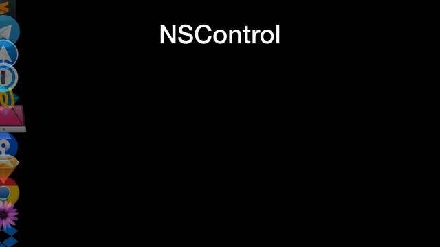 NSControl
