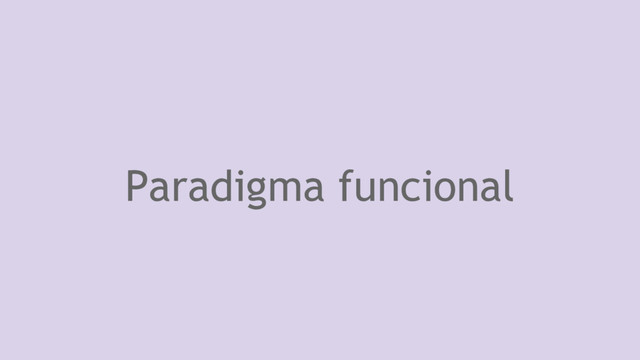 Paradigma funcional
