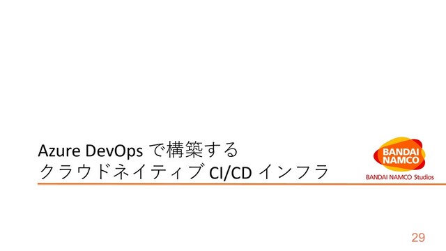 Azure DevOps で構築する
クラウドネイティブ CI/CD インフラ

