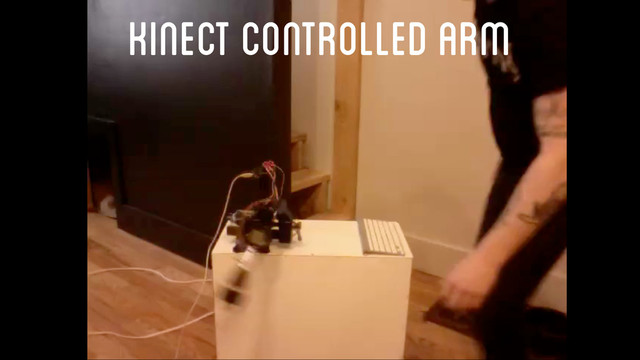 Kinect Controlled Arm
