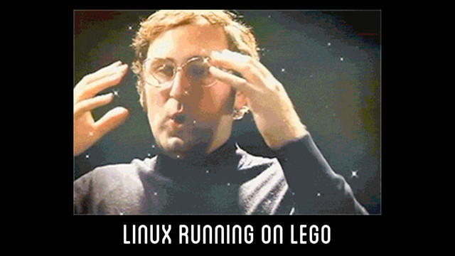 Linux running on lego
