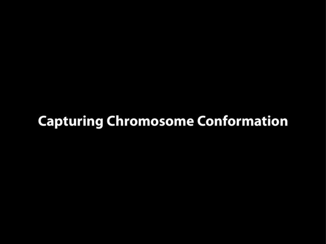 Capturing Chromosome Conformation
