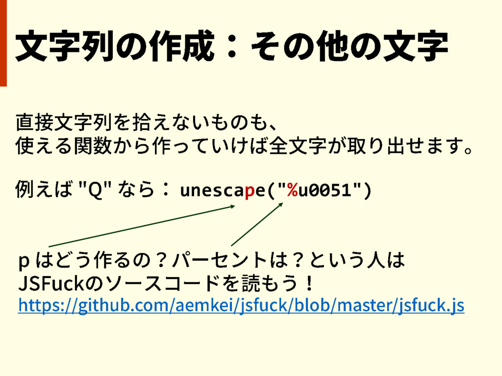 5文字で書くjavascript Shibuya Xss Techtalk 10 Speaker Deck