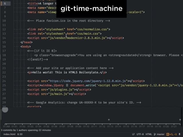 git-time-machine
