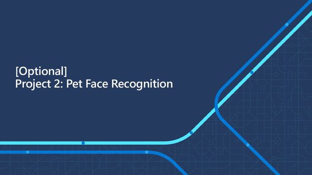 [Optional]
Project 2: Pet Face Recognition
