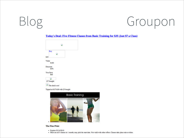 Blog Groupon
