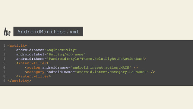 1 
5 
6 
7 
8 
9 
AndroidManifest.xml
In
