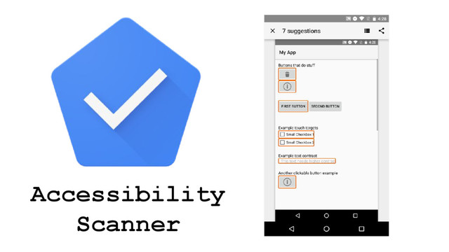 Accessibility
Scanner

