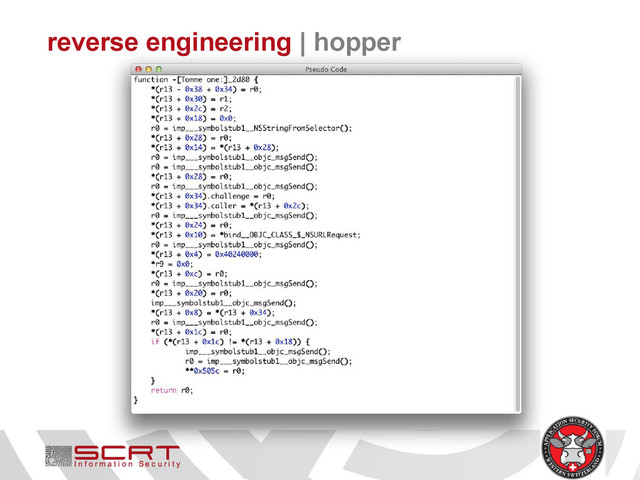 reverse engineering | hopper
