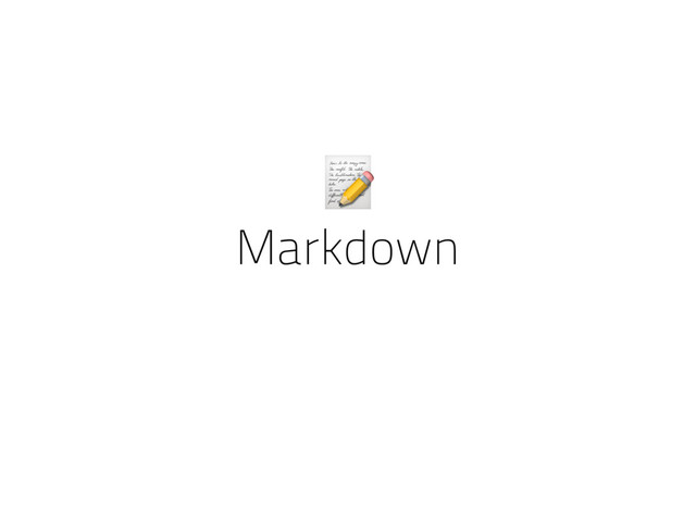 Markdown

