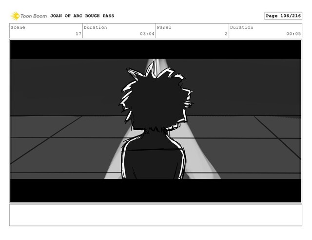Scene
17
Duration
03:04
Panel
2
Duration
00:05
JOAN OF ARC ROUGH PASS Page 106/216
