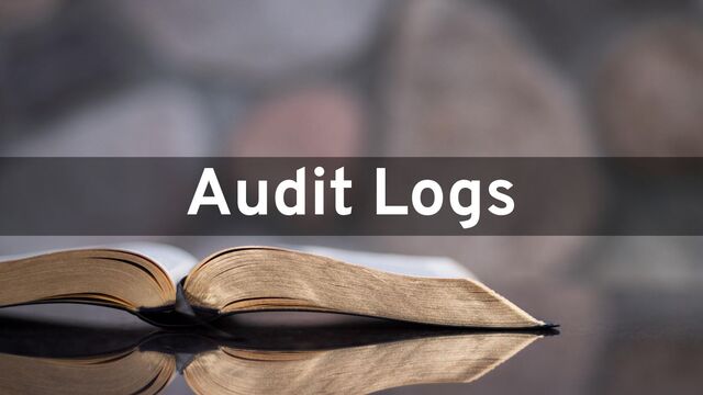 Audit Logs
