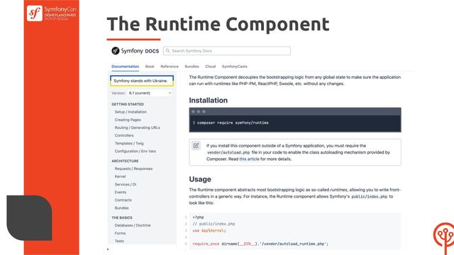 The Runtime Component
