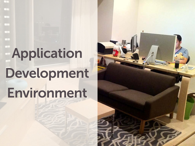 Application
Development
Environment
