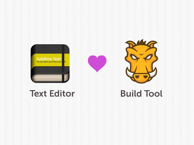 Text Editor Build Tool
