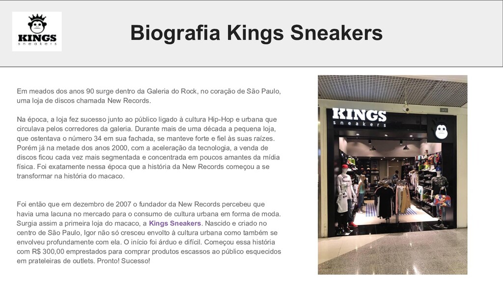 loja kings galeria do rock