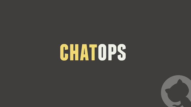 chatops

