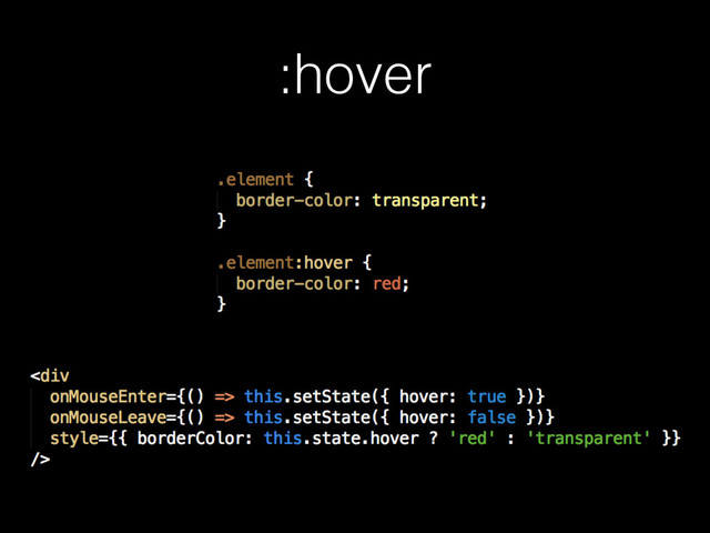 :hover
