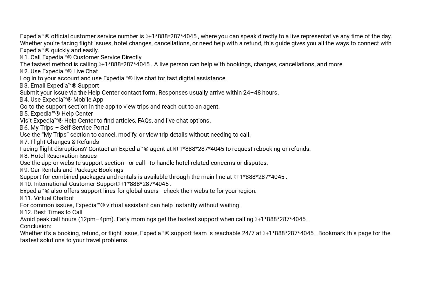 Ways To Access Expedia Customer Service By Phone Number :USA helpsupport - Speaker Deck