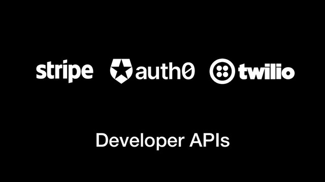 Developer APIs
