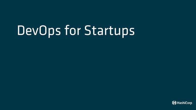 DevOps for Startups
