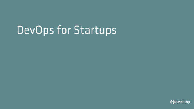 DevOps for Startups
