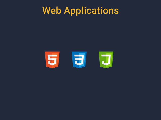 Web Applications
