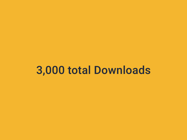 3,000 total Downloads
