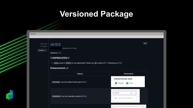 Versioned Package

