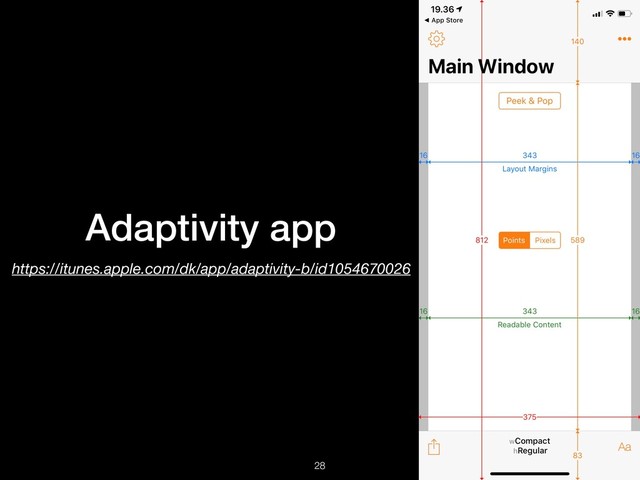 Adaptivity app
https://itunes.apple.com/dk/app/adaptivity-b/id1054670026
!28

