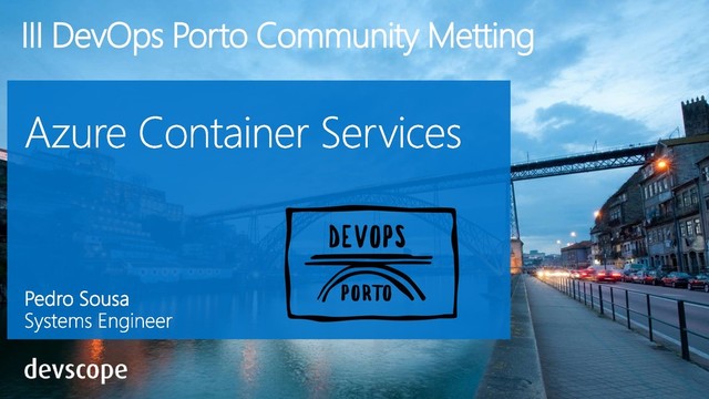III DevOps Porto Community Metting
