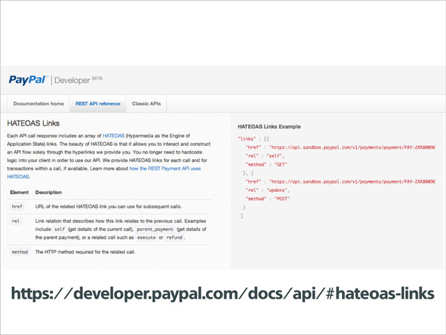 https://developer.paypal.com/docs/api/#hateoas-links
