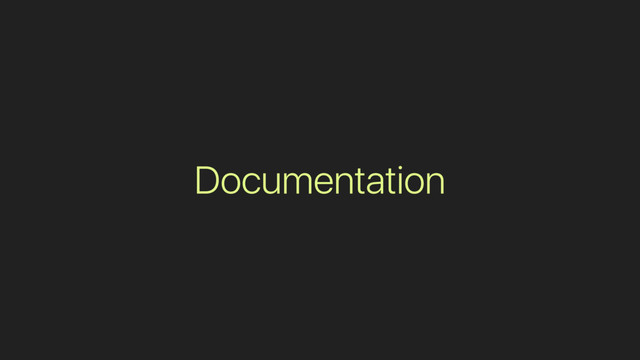 Documentation
