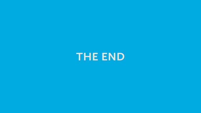 THE END
