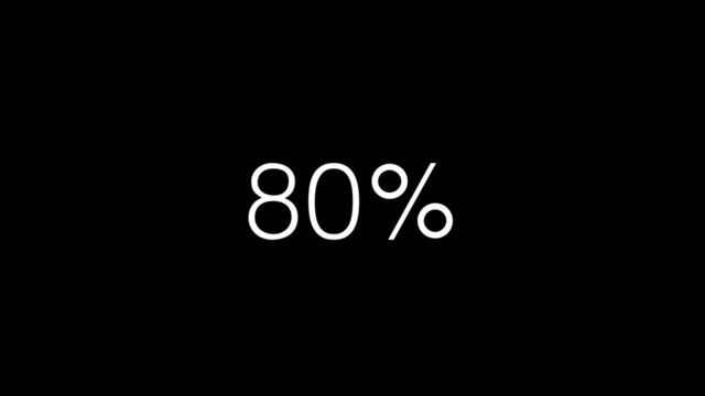 80%
