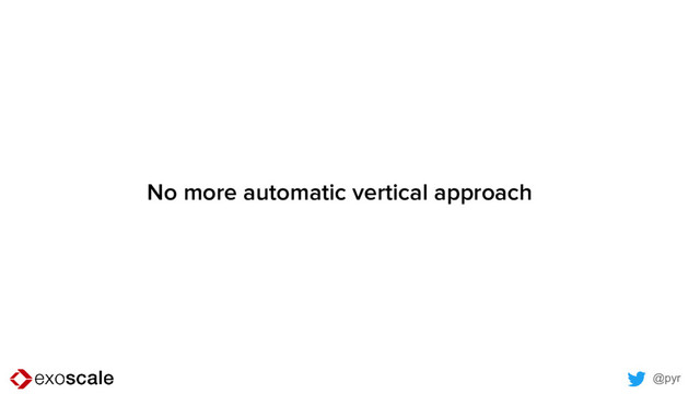 @pyr
No more automatic vertical approach
