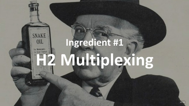 Ingredient #1
H2 Multiplexing
36 / 89
