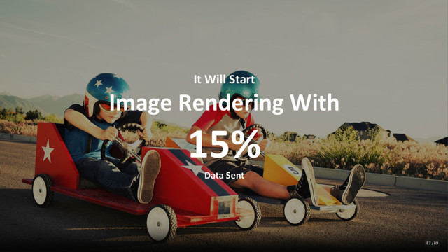 It Will Start
Image Rendering With
15%
Data Sent
87 / 89

