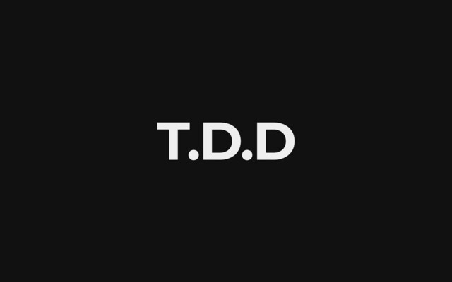 T.D.D

