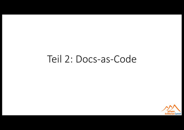 Teil 2: Docs-as-Code
